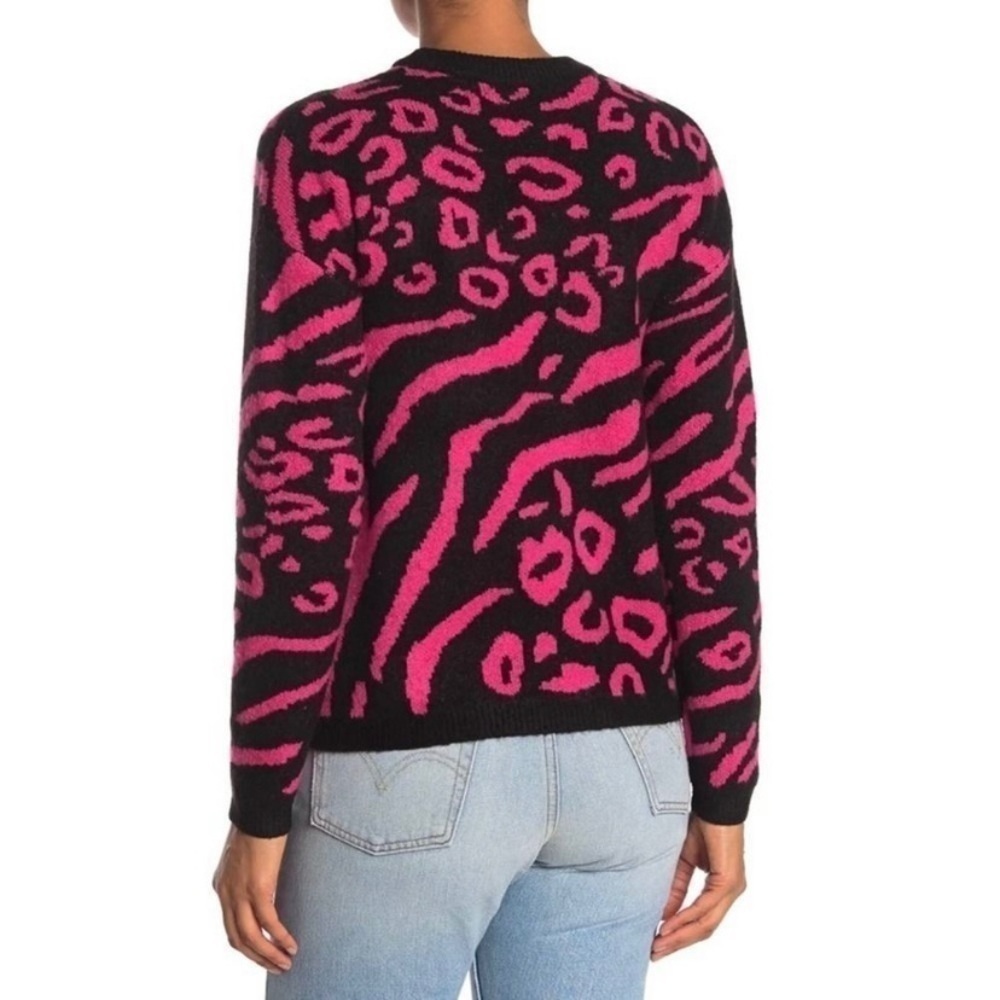 Elodie Mixed Animal Print Sweater - Picture 8 of 9